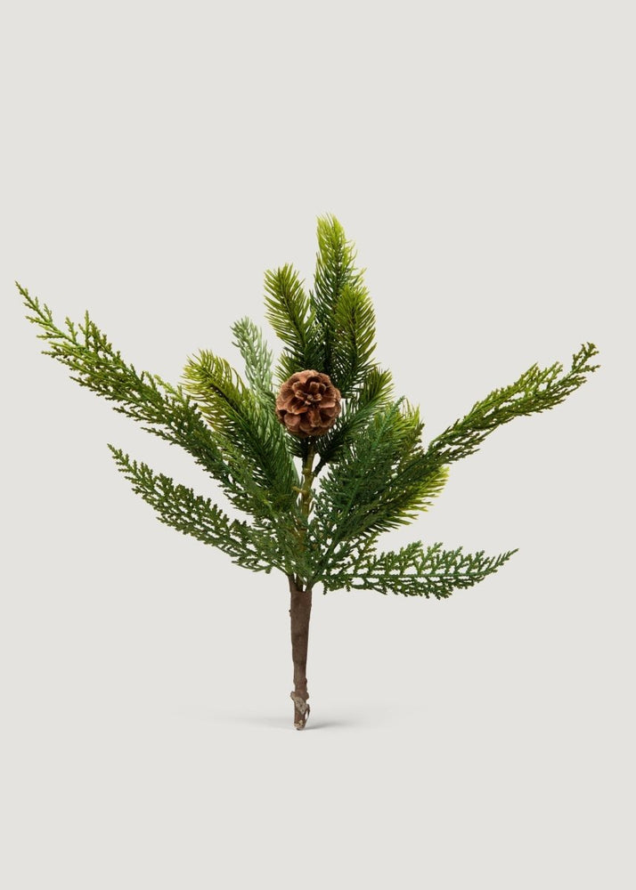 
                      
                        Afloral Artificial Winter Pine Evergreen Pick - 12" - lily & onyx
                      
                    