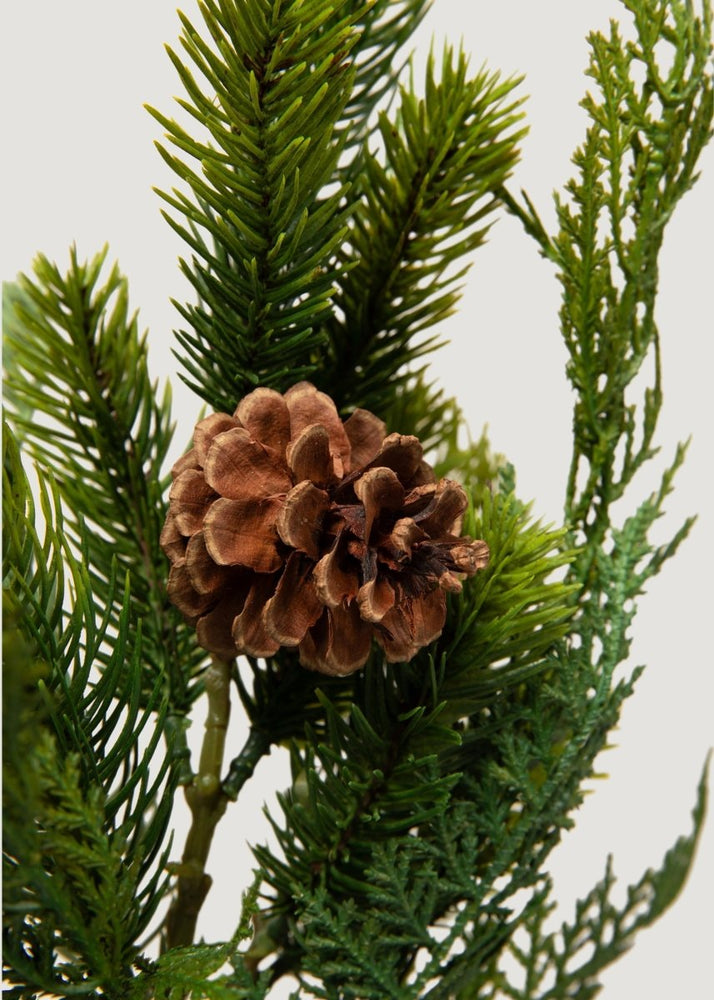 Afloral Artificial Winter Pine Evergreen Pick - 12" - lily & onyx