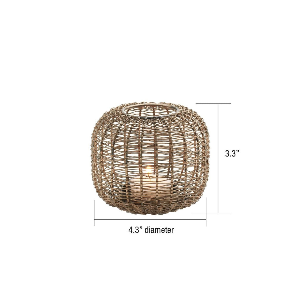 
                      
                        texxture Ashbury™ Woven Iron Candle Holder - lily & onyx
                      
                    