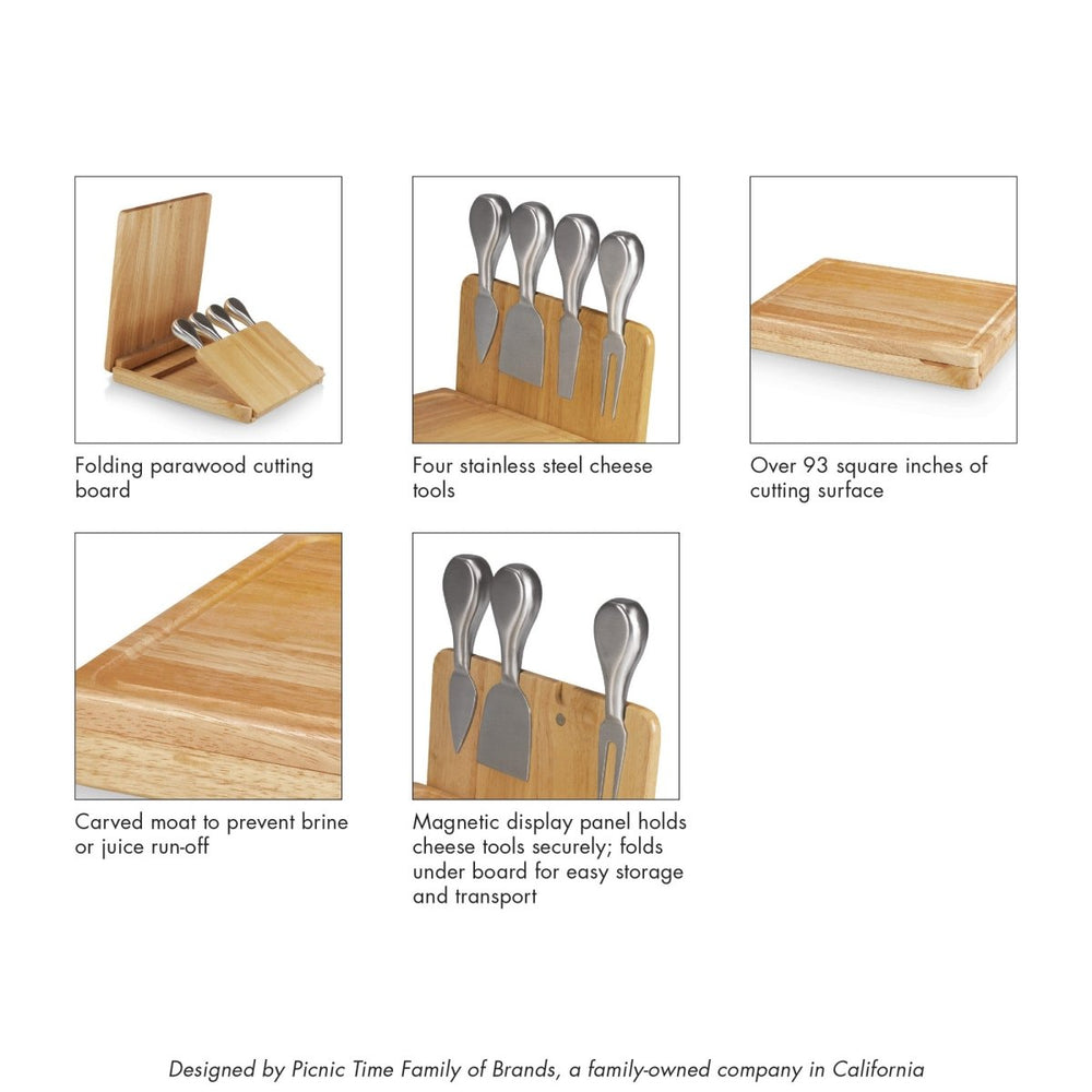 
                      
                        Picnic Time Family of Brands Asiago Cheese Cutting Board & Tools Set - lily & onyx
                      
                    