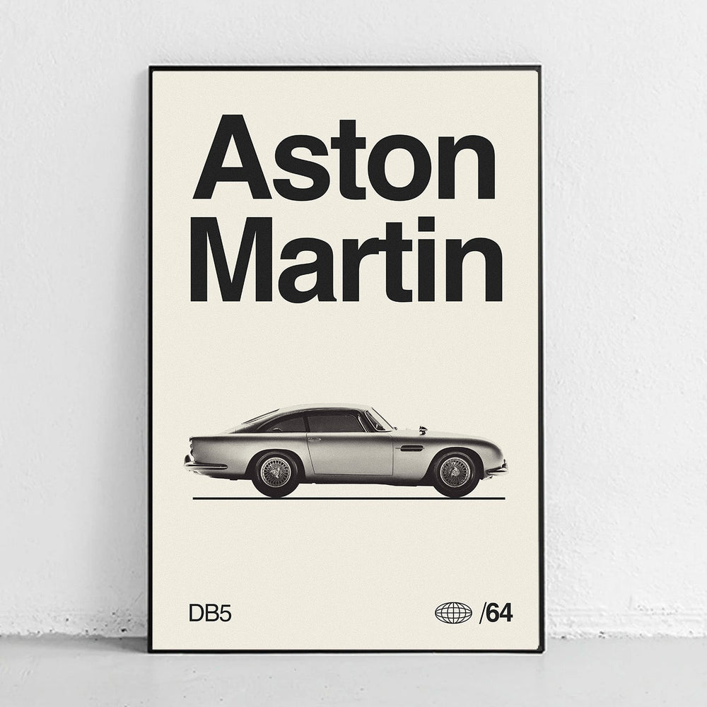 Aston Martin DB5 1964 Art Print