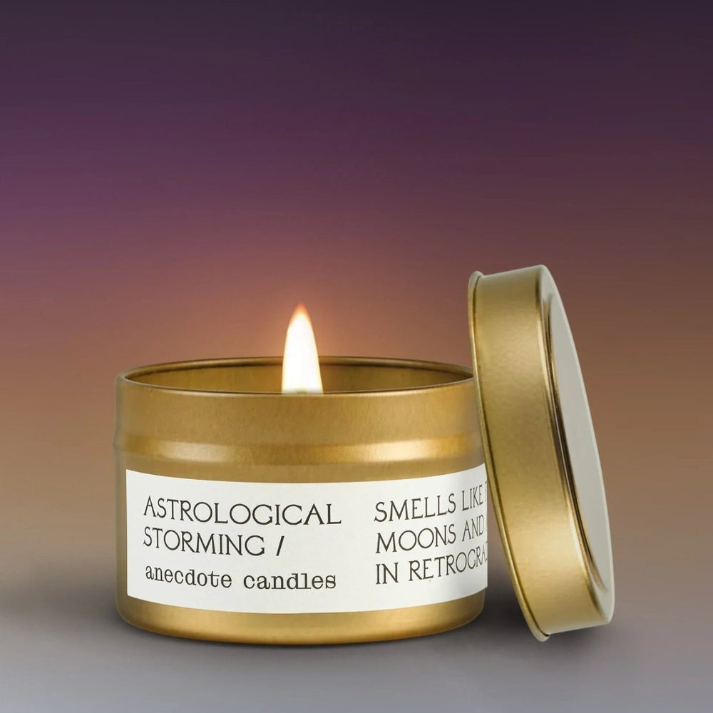 Anecdote Candles Astrological Storming Candle - lily & onyx