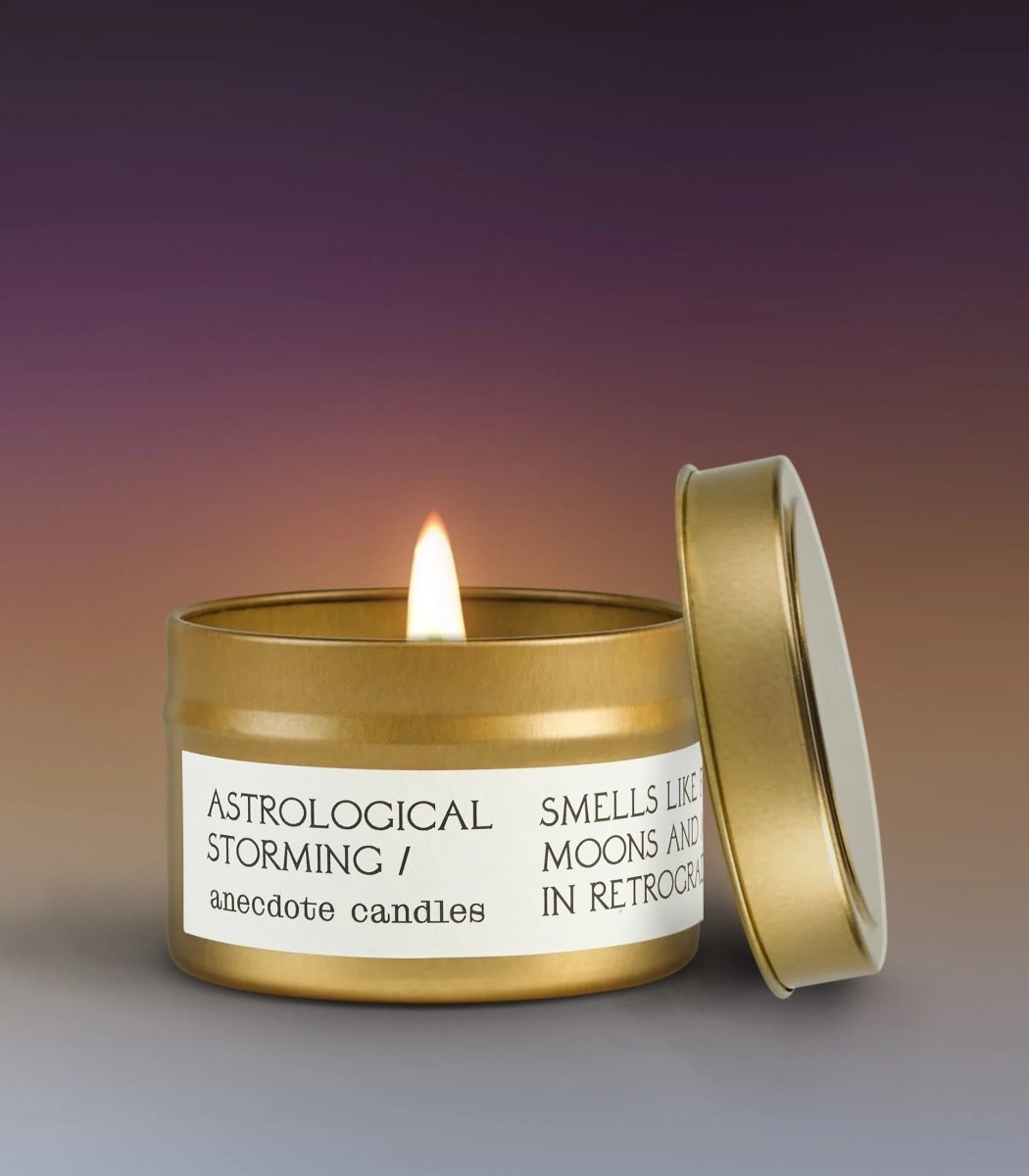 Anecdote Candles Astrological Storming Candle - lily & onyx