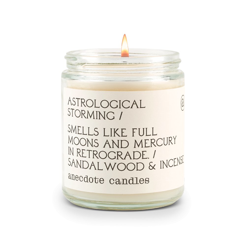 
                      
                        Anecdote Candles Astrological Storming Candle - lily & onyx
                      
                    