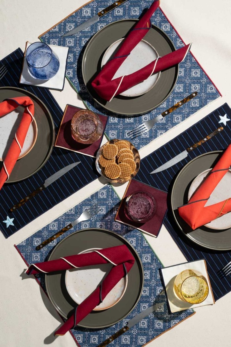 ATELIER SAUCIER Clubhouse Cloth Napkins | Set of 4