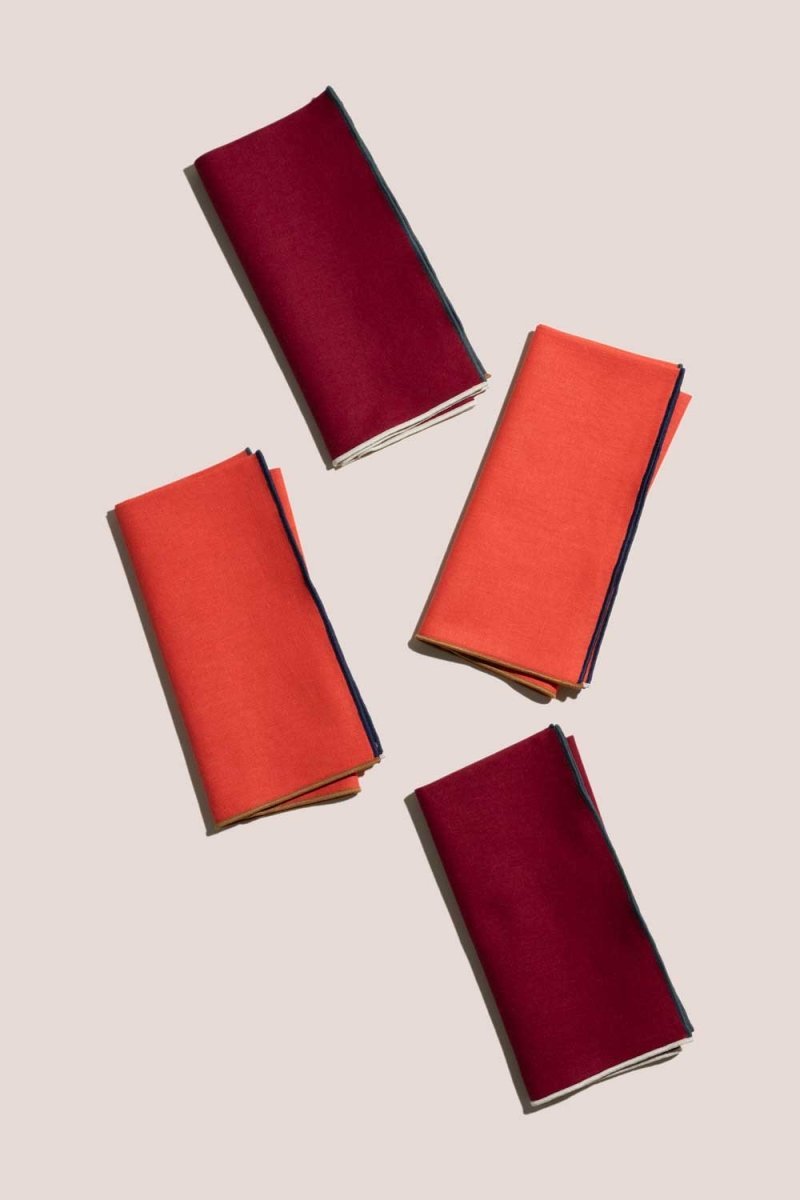 ATELIER SAUCIER Clubhouse Cloth Napkins | Set of 4