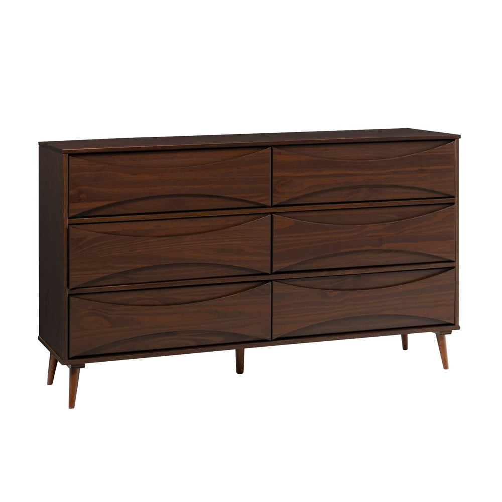 
                      
                        Walker Edison Atticus Solid Wood Mid - Century Modern Dresser - lily & onyx
                      
                    