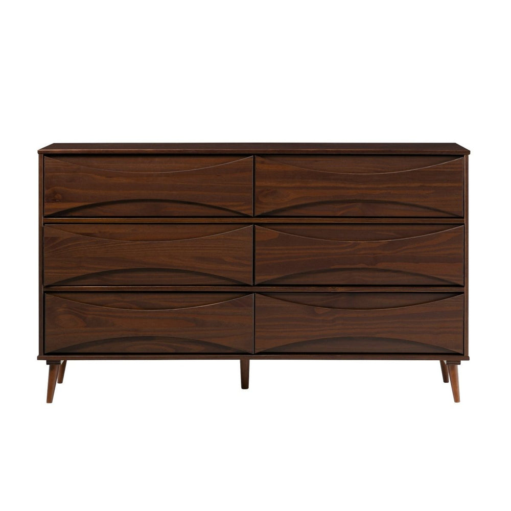 
                      
                        Walker Edison Atticus Solid Wood Mid - Century Modern Dresser - lily & onyx
                      
                    