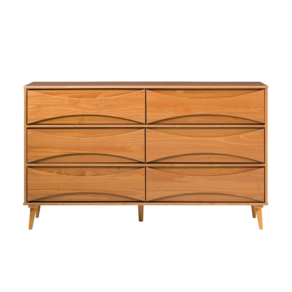 
                      
                        Walker Edison Atticus Solid Wood Mid - Century Modern Dresser - lily & onyx
                      
                    