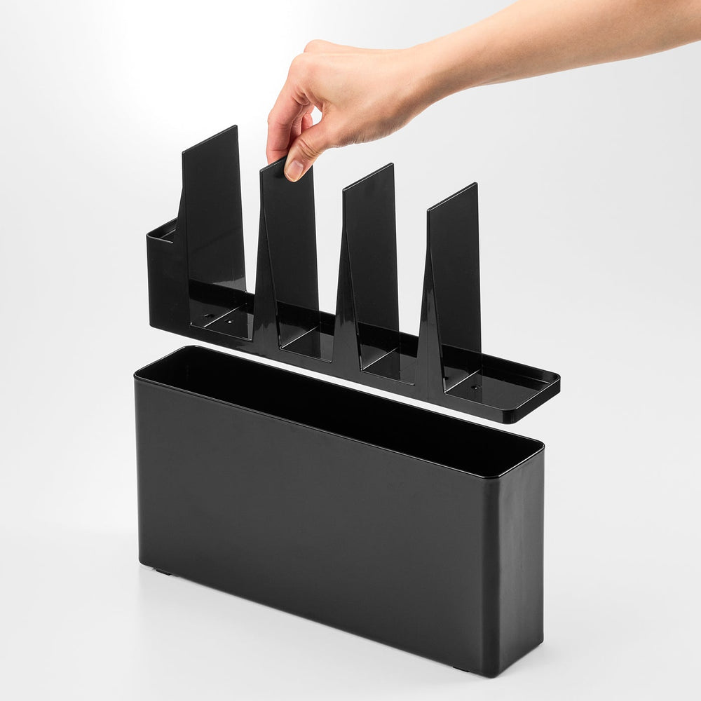 
                      
                        Utensil & Thin Cutting Board Holder - Steel
                      
                    