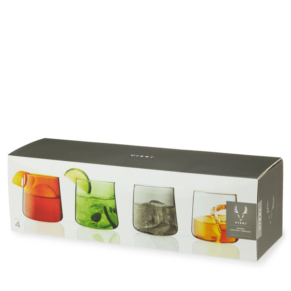 
                      
                        Viski Aurora Cocktail Tumblers, Set of 4 - lily & onyx
                      
                    