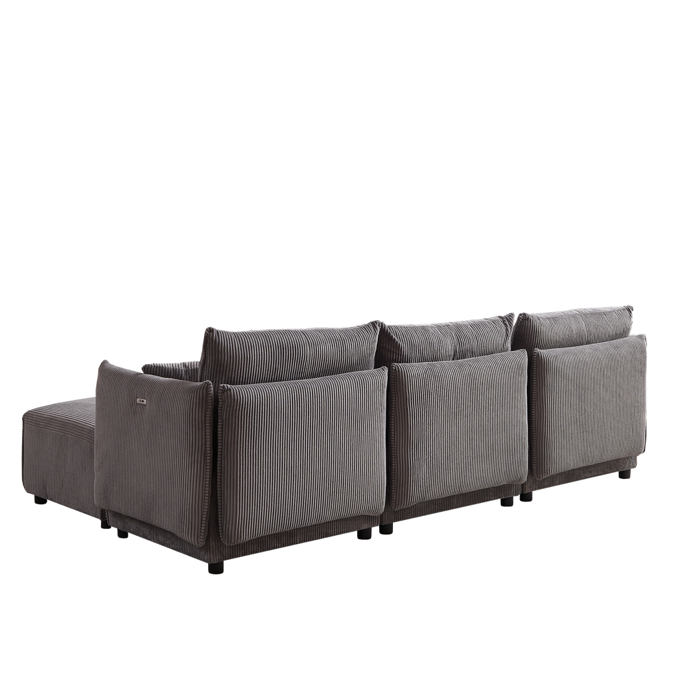 
                      
                        Minimalist Modular Cloud Couch with Chaise
                      
                    