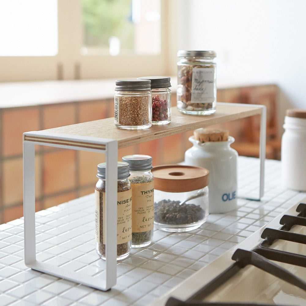Single-Tier Steel & Wood Riser