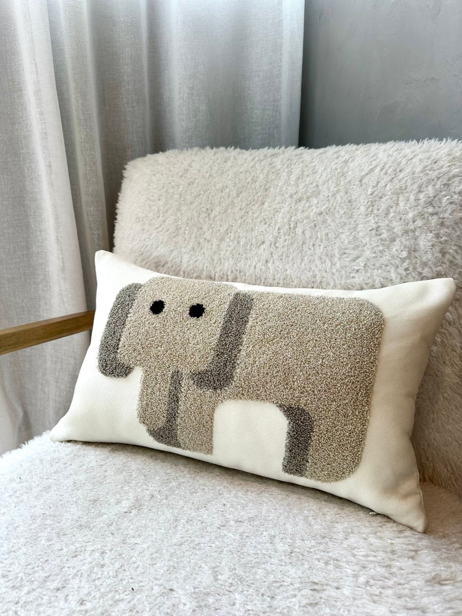 Busa Designs Babar Elephant Lumbar Pillow Cover - lily & onyx