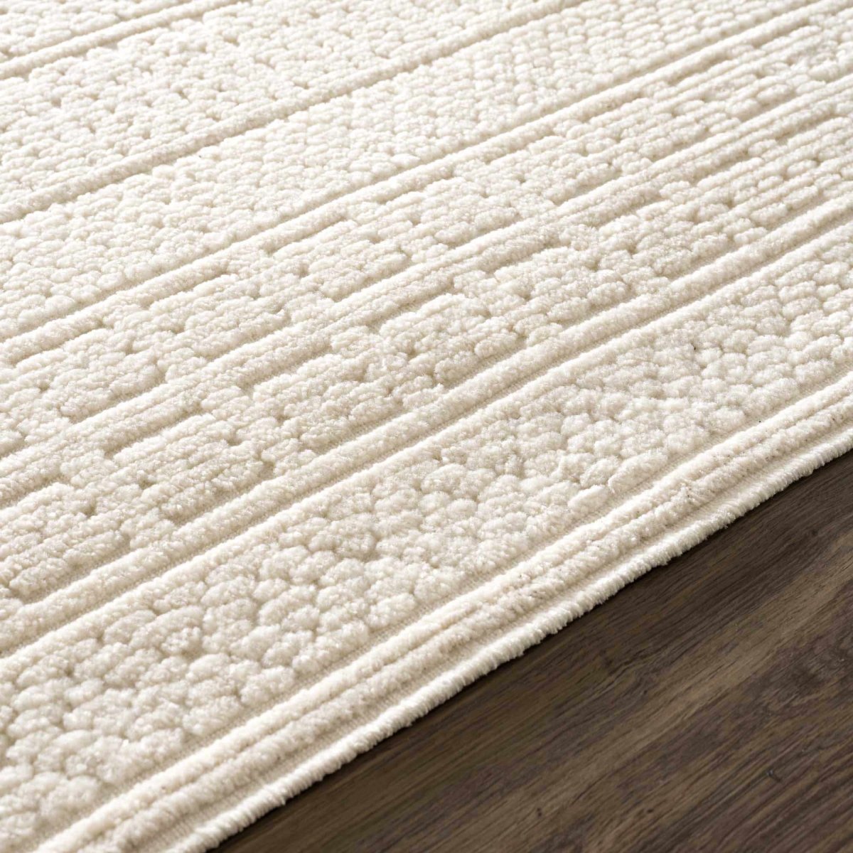 Hauteloom Bahar Cream Washable Area Rug - lily & onyx
