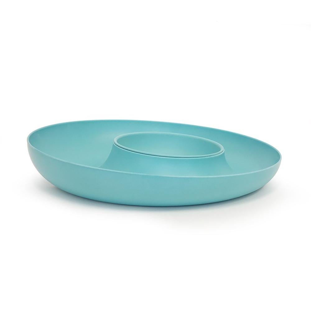 EKOBO Bamboo Chip & Dip Set, Lagoon - lily & onyx