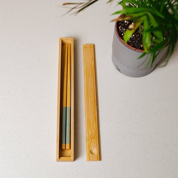 Bamboo Switch Bamboo Chopstick Storage Box - lily & onyx