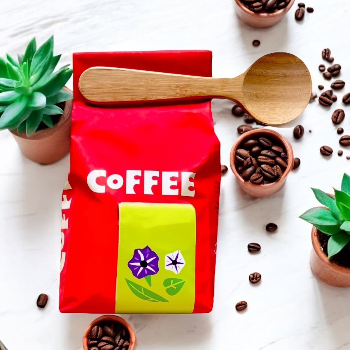 Bamboo Switch Bamboo Coffee Clip Measuring Spoon - lily & onyx
