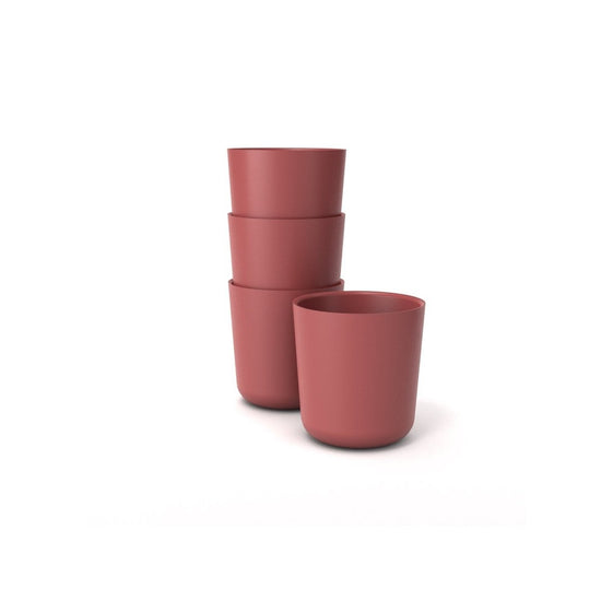 EKOBO Bamboo Medium Cup - 4 Piece Set - Spice - lily & onyx