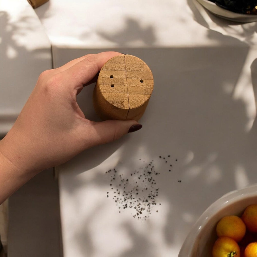 
                      
                        Bamboo Switch Bamboo Salt & Pepper Shaker - lily & onyx
                      
                    