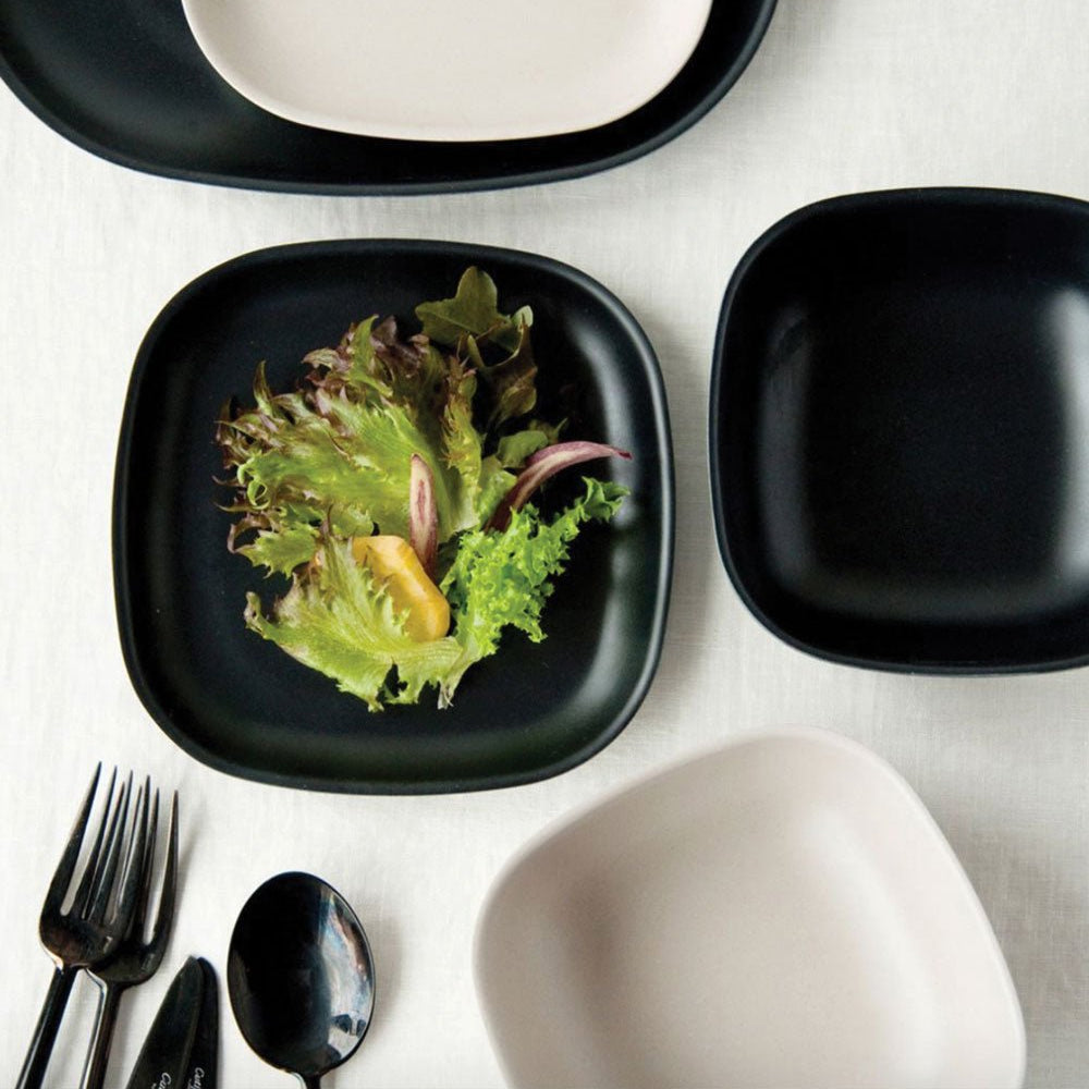 
                      
                        EKOBO Bamboo Side Plate - 4 Piece Set - Black - lily & onyx
                      
                    