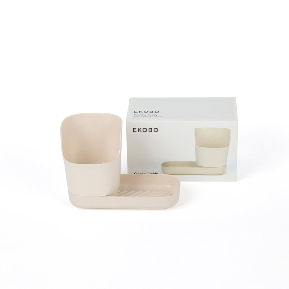 
                      
                        EKOBO Bamboo Sink Caddy Organizer - Off White - lily & onyx
                      
                    