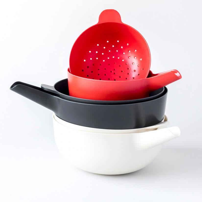 
                      
                        EKOBO Bamboo Small Mixing Bowl and Colander Set Tomato - lily & onyx
                      
                    