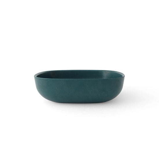 EKOBO Bamboo Solo Salad Bowl, Set of 4 - Blue Abyss - lily & onyx