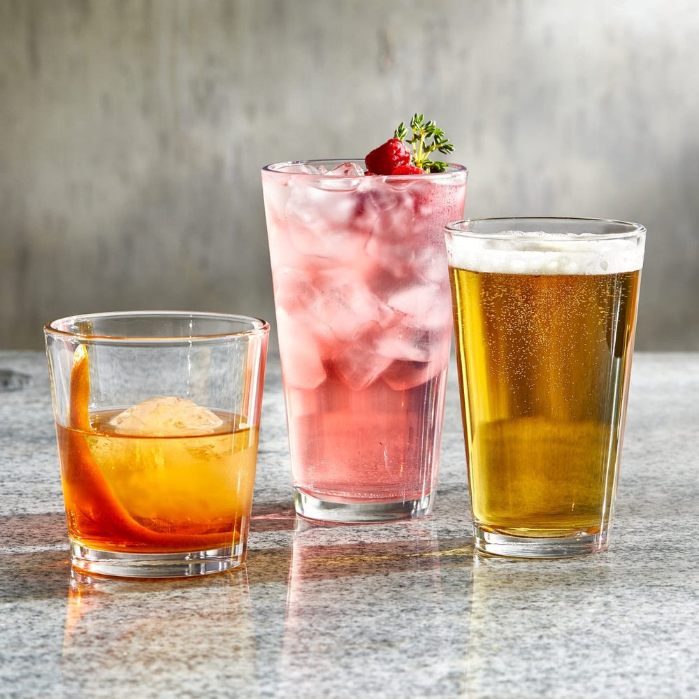 
                      
                        Libbey Bar Essentials Hi - Ball Glasses, 12 oz - Set of 6 - lily & onyx
                      
                    