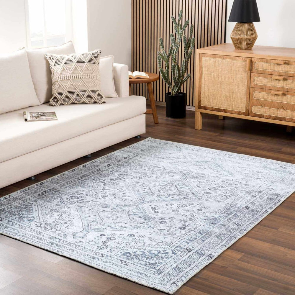 
                      
                        Hauteloom Barny Gray Washable Area Rug - lily & onyx
                      
                    