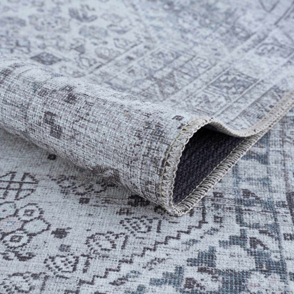 
                      
                        Hauteloom Barny Gray Washable Area Rug - lily & onyx
                      
                    