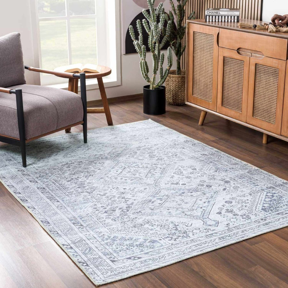 
                      
                        Hauteloom Barny Gray Washable Area Rug - lily & onyx
                      
                    