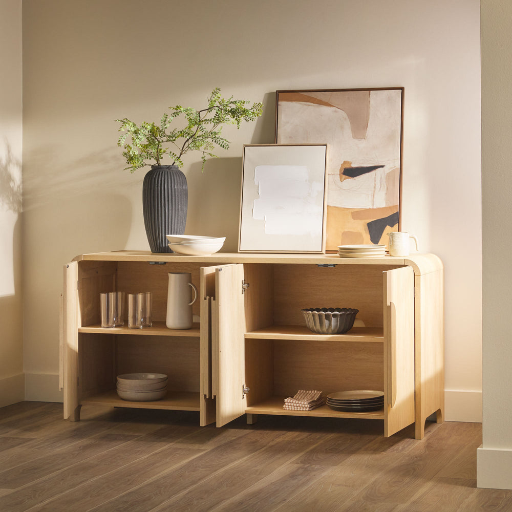
                      
                        Chantelle 64" Modern Curved Buffet Sideboard & TV Stand
                      
                    