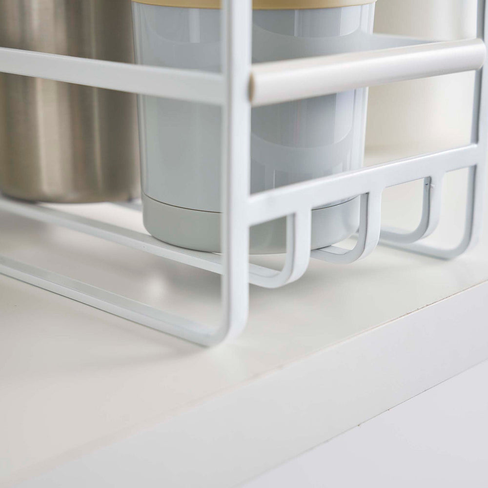 
                      
                        Glass and Mug Cabinet Organizer - Steel
                      
                    