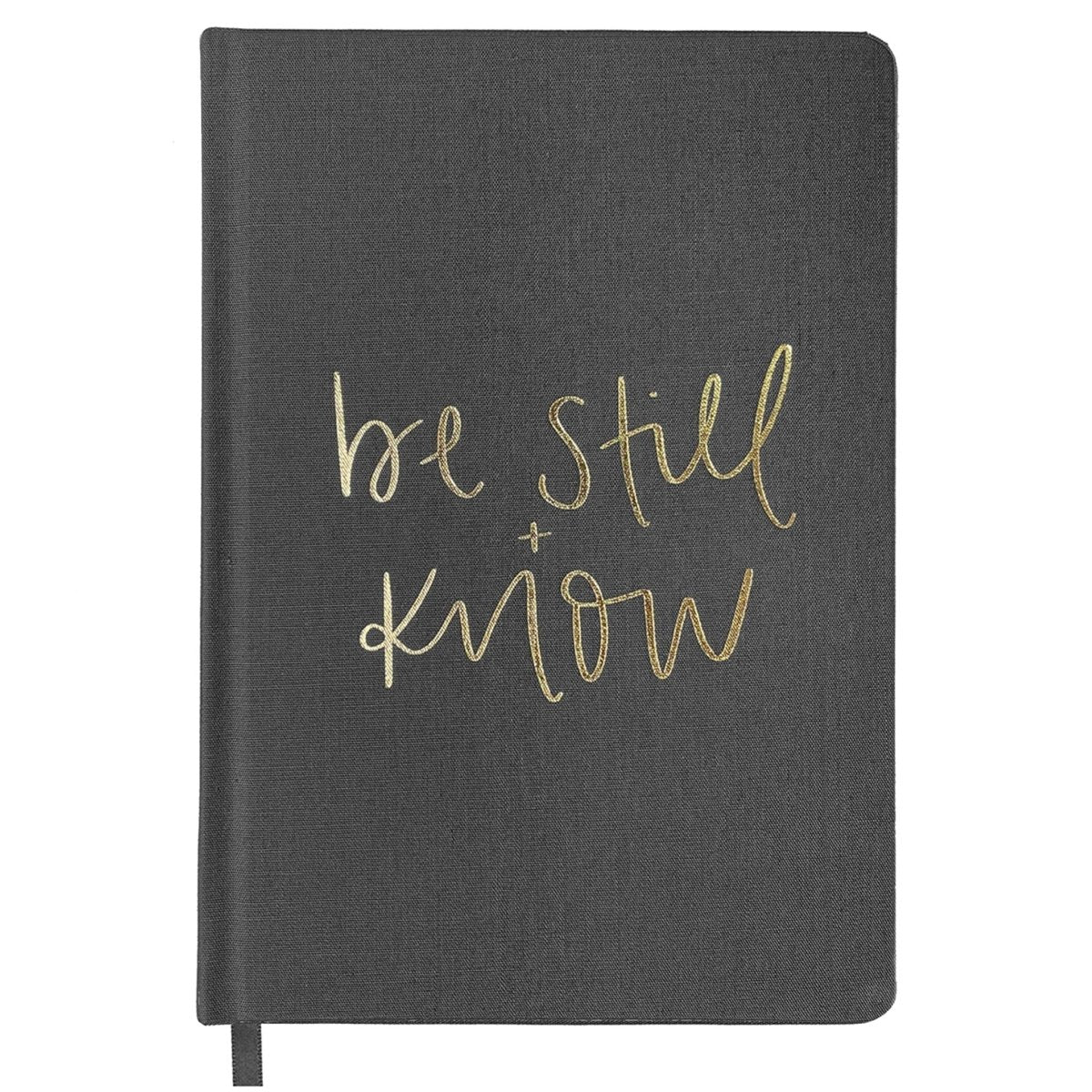 Sweet Water Decor Be Still and Know Fabric Journal - lily & onyx