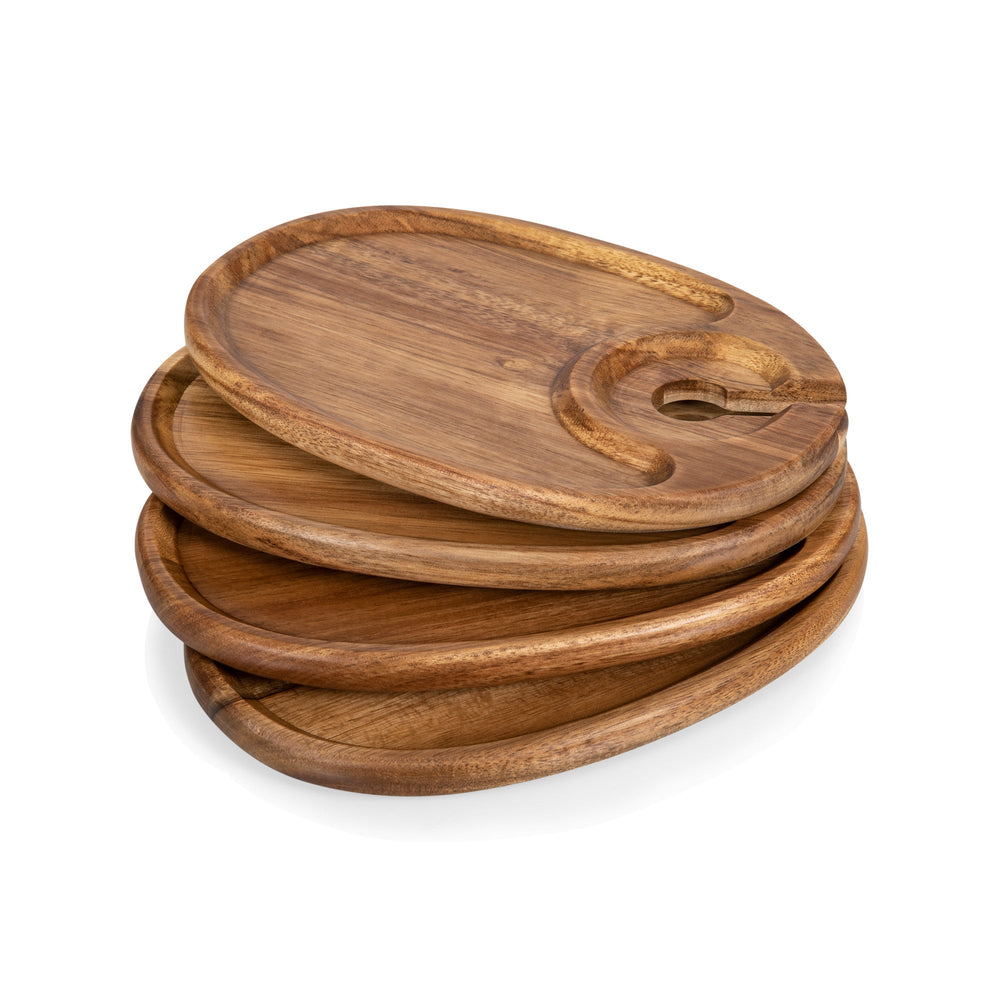 
                      
                        Wine Appetizer Plate, Set of 4
                      
                    