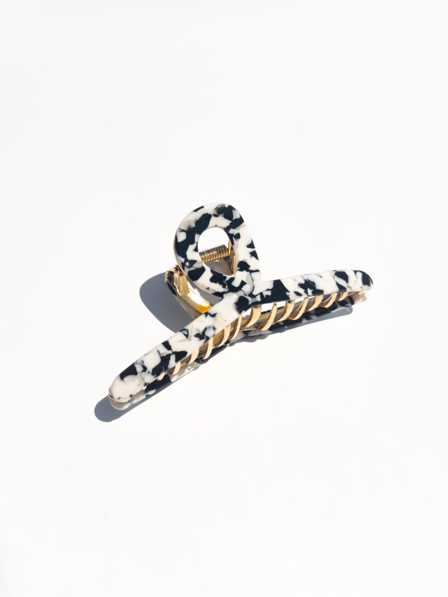 Denim & Daisy Beachy Loop Hair Claw Clip | Volcano - lily & onyx