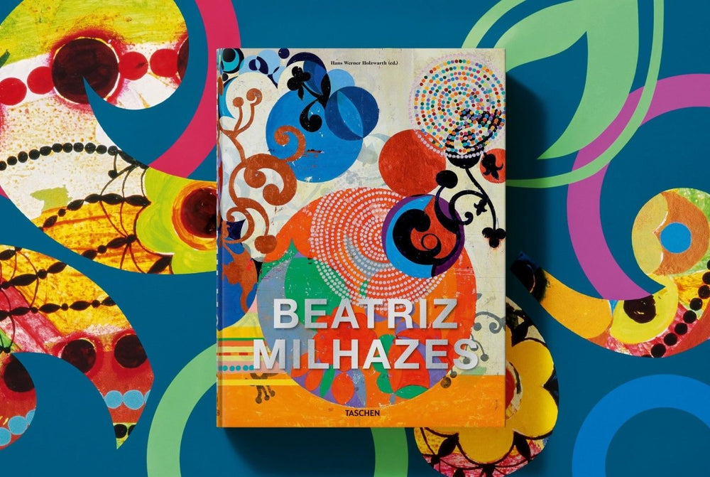 TASCHEN Beatriz Milhazes (German, French, English, Portuguese) - lily & onyx