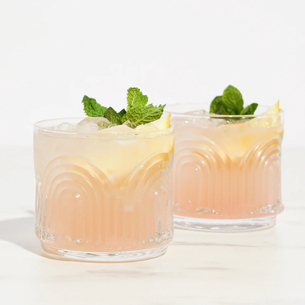 
                      
                        Beau Crystal Lowball Tumblers, Set of 2
                      
                    