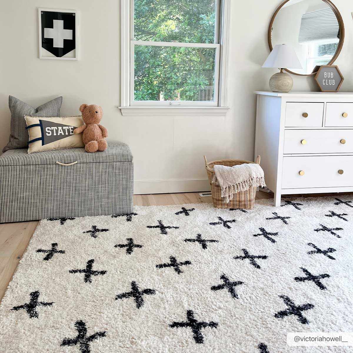 Hauteloom Bede Washable Area Rug - lily & onyx
