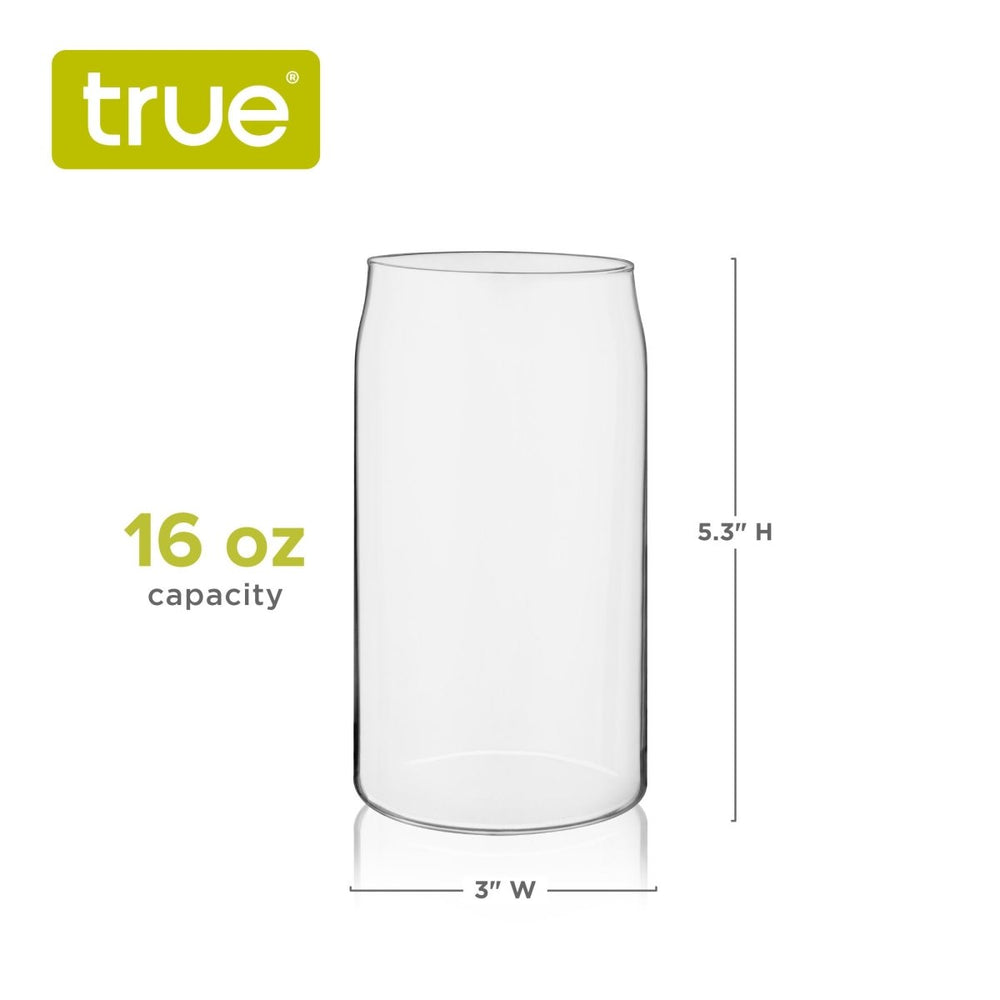 
                      
                        True Beer Can Pint Glass, Set of 4 - lily & onyx
                      
                    