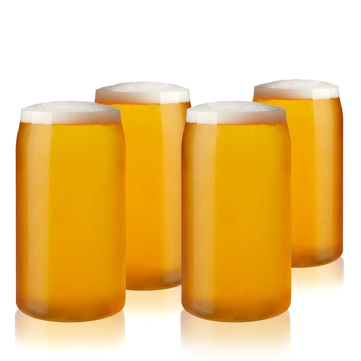 True Beer Can Pint Glass, Set of 4 - lily & onyx