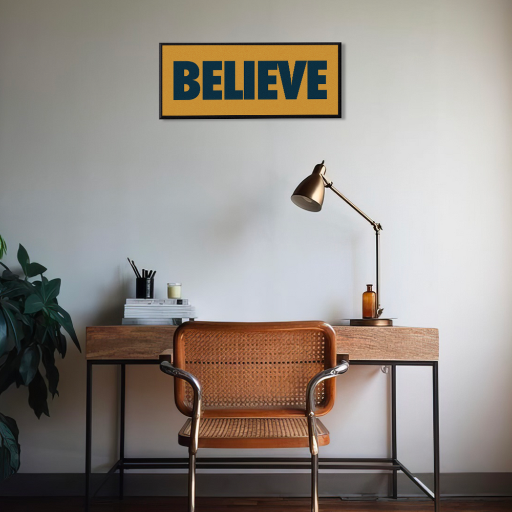 
                      
                        Believe - Ted Lasso Art Print
                      
                    