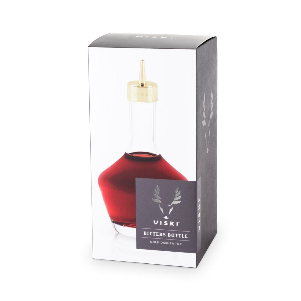 
                      
                        Viski Belmont Bitters Bottle with Dasher Top in Gold - lily & onyx
                      
                    