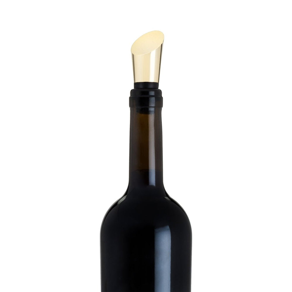 
                      
                        Viski Belmont Heavyweight Bottle Stopper, Gold - lily & onyx
                      
                    