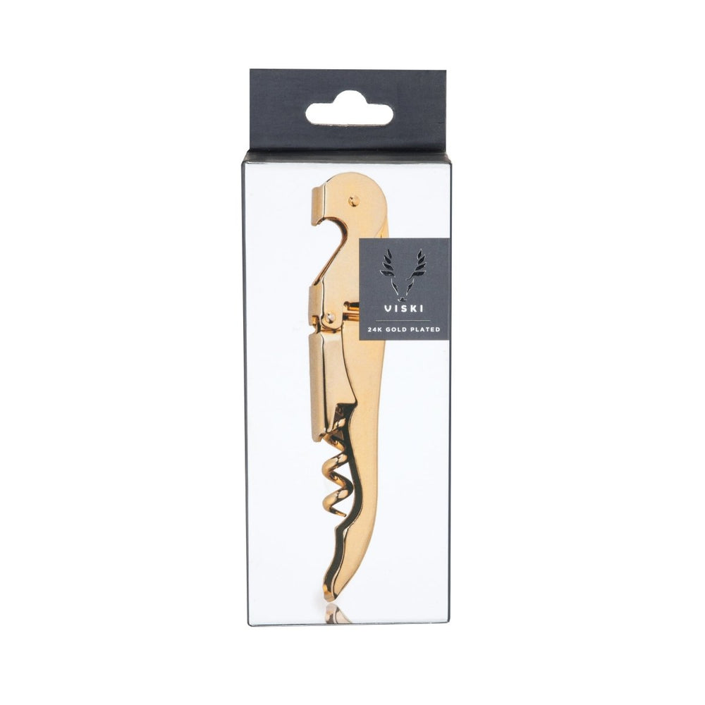 
                      
                        Viski Belmont Signature Waiter's Corkscrew, Gold - lily & onyx
                      
                    