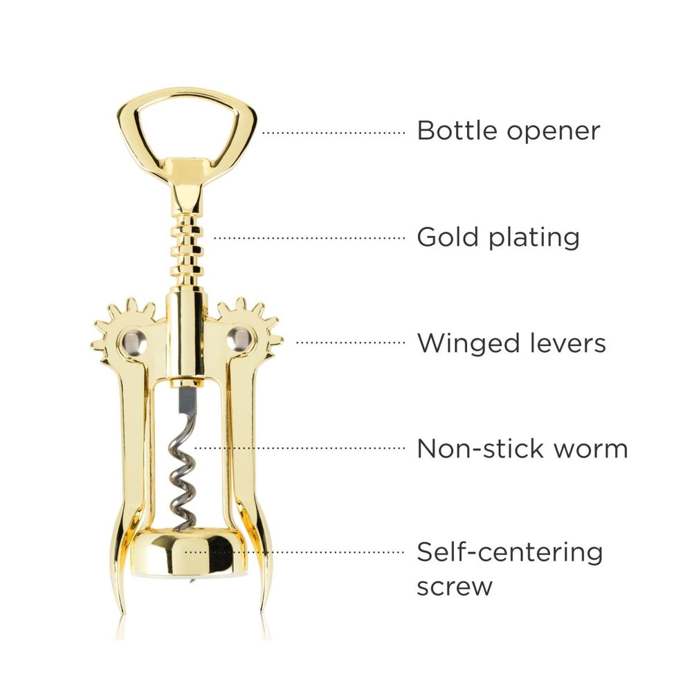 
                      
                        Viski Belmont Winged Corkscrew - lily & onyx
                      
                    