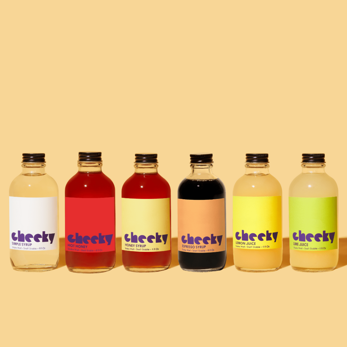 Cheeky Cocktails Best Seller Bar Syrups - lily & onyx