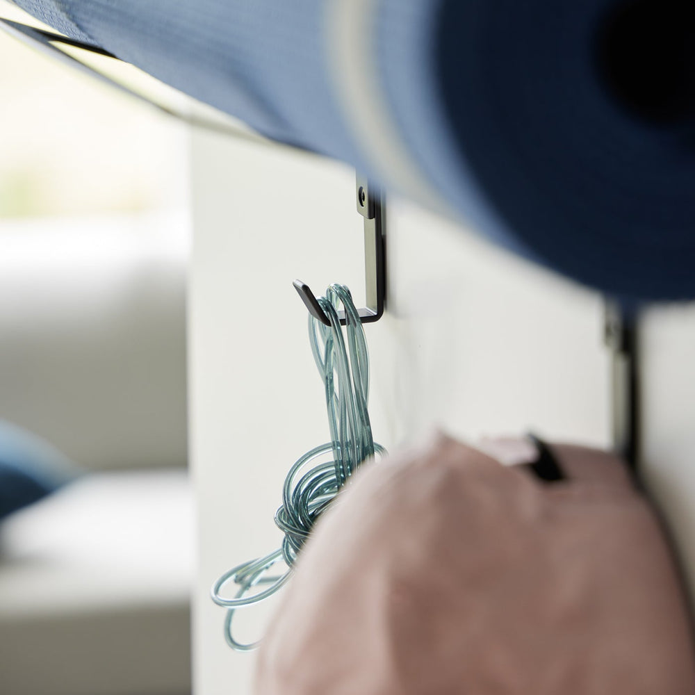 
                      
                        Over-the-Door Fitness Equipment Hanger
                      
                    