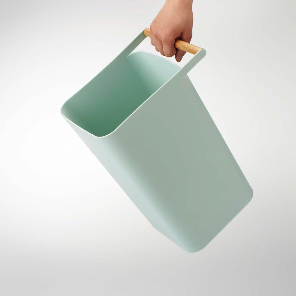 
                      
                        Trash Can With Wood Handle
                      
                    